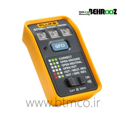 Fluke-ST120 plus-GFCI-Socket-Tester-with-Beeper